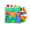 New Baby Toys Cartoon Animals Tail Baby Cloth Book Educational Ringed Paper Cloth Book Toys Enlightenment Baby Toys 0 12 Months