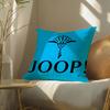 J-Joop! Наволочка Мягкая Коротковорсовая Наволочка Гладкая Уютная Текстура Эстетичный Чехол для Подушки Домашний Декор
