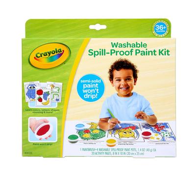 Crayola 811495 Оригинальная раскраска 4 раскраски 20 набор без воды, цвета, листы, листы,