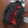Men's Thickened Stand Collar Winter Sports Jacket - Casual, Warm, Fashionable Cotton Coat