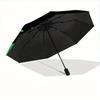 Jurassic Dinosaurs Automatic Folding Umbrella, 8 Ribs for All-Season Use, Portable for Travel & Outdoor Activities a0819079