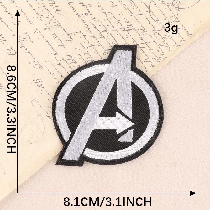 Embroidery Label English Alphabet Cloth Label DIY Patch Sticker Clothing Accessories Cloth Badge Embroidery Sticker Cloth Sticker