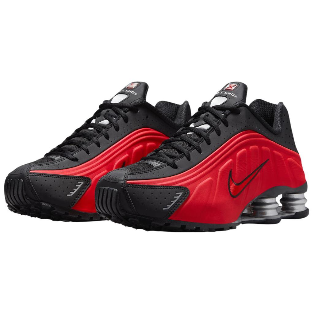 Nike Shox R4 University Red Black Metallic Silver HQ1988-600