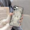 Marble Geometric Phone Case For iPhone 17 Air Plus Max 15 14 13 12 Pro Max  Cover Shell