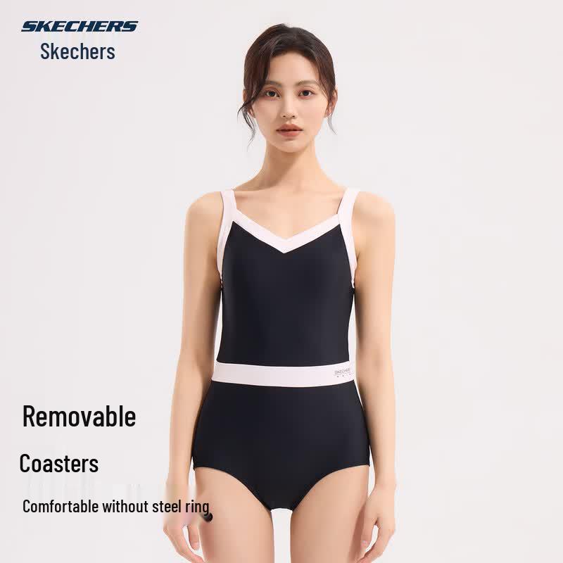 Skechers Женский цельный треугольный соревновательный купальник