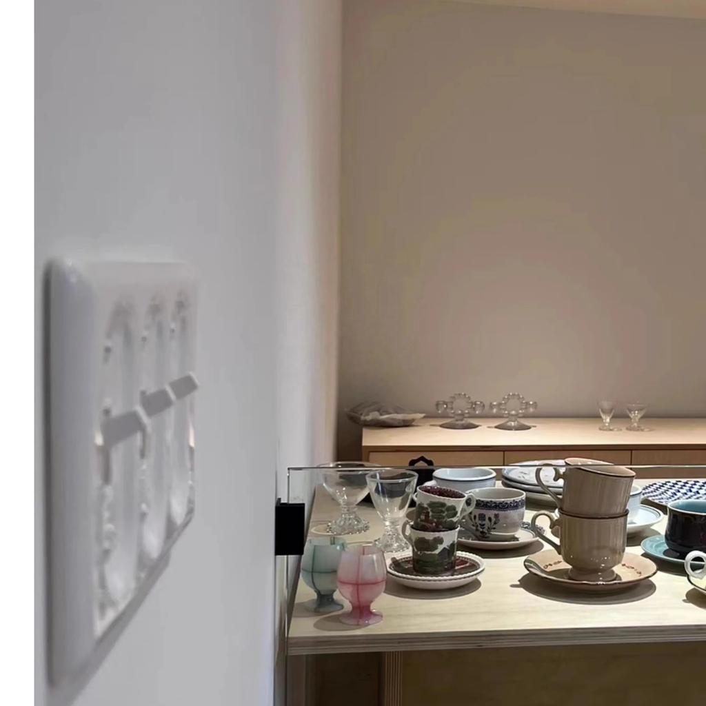 Luxurious Standard Led Light Switch Plate Quad Toggle Electrical Outlet Wall Plate Cover