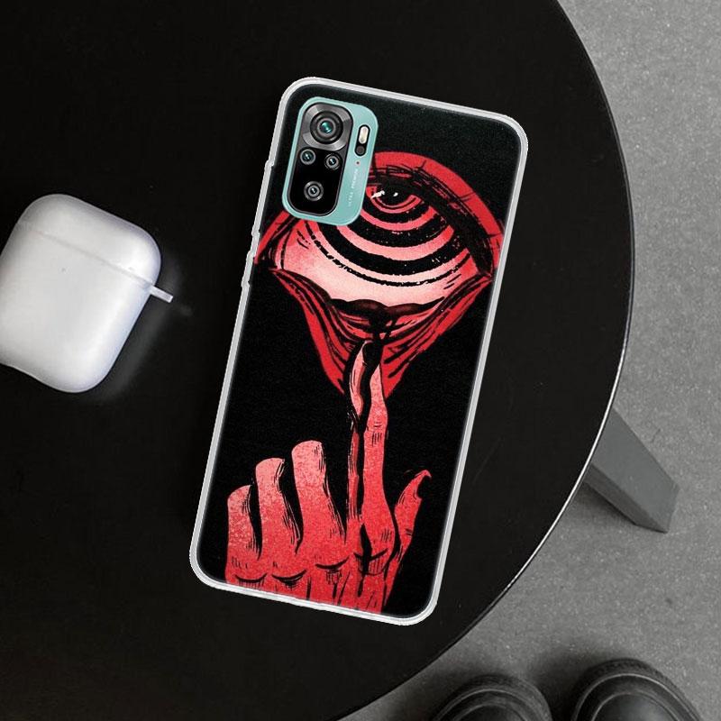 Чехол для телефона со страшным лицом и глазами для Xiaomi Redmi Note 15 14 13 12 11 Pro Plus 14S 12S 11S 11T 11E 10S 10 Индивидуальные Fundas Redm
