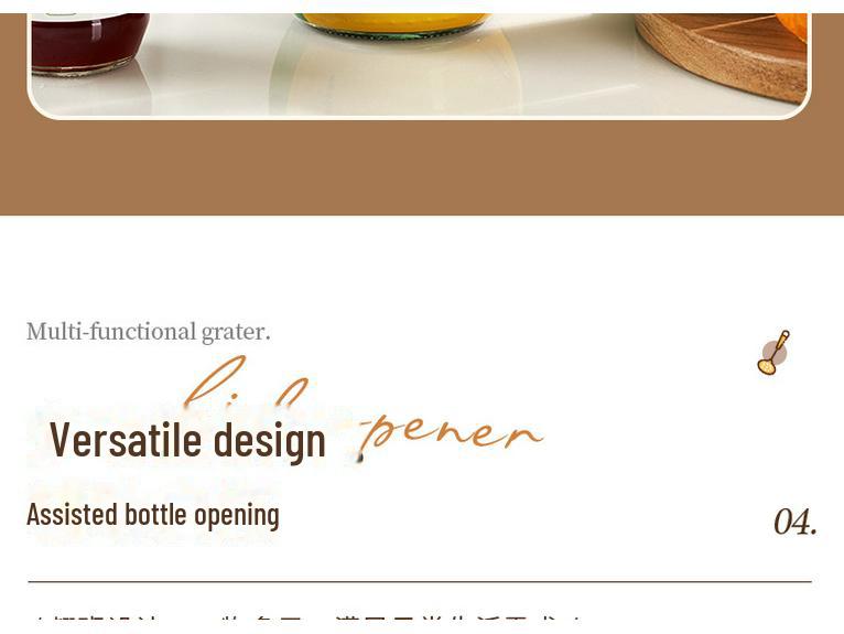 Многофункциональная телескопическая открывалка для банок и бутылок RAKUEN с функцией магнитного поворота