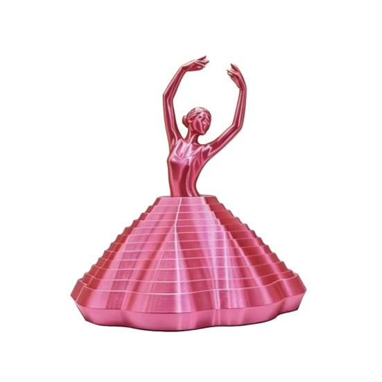 Вращающаяся балерина из 3D-печати, игрушка-спиннер, танцовщица балета, кинетическая настольная игрушка, расширенная сенсорная игрушка для снятия стресса для дома и офиса