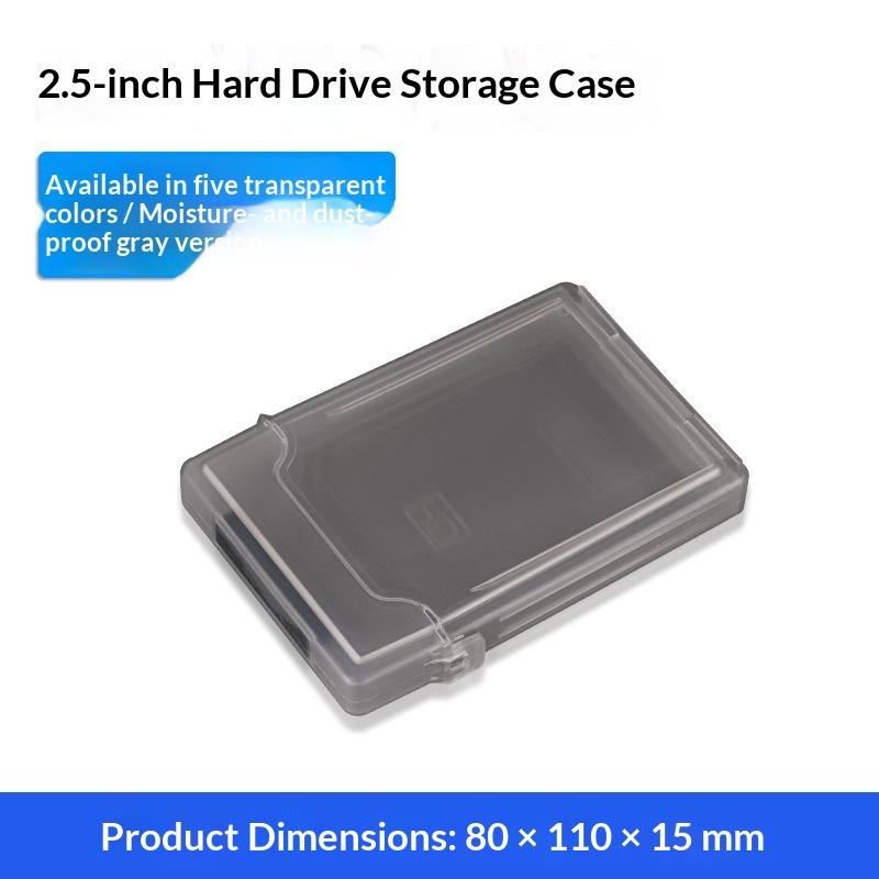 Shockproof External Hard Drive Case 2.5 3.5 Inch IDE SATA HDD SSD Protective Cover for Tech Enthusiasts Office Workers
