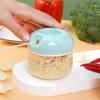 Pull String Food Chopper with 3‑Blade Multifunctional Garlic Ginger Mincer Household Baby Food Processor Kitchen Gadget1