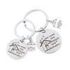 Home Adventures Keychain Stainless Pendant Keyring Housewarming Gifts