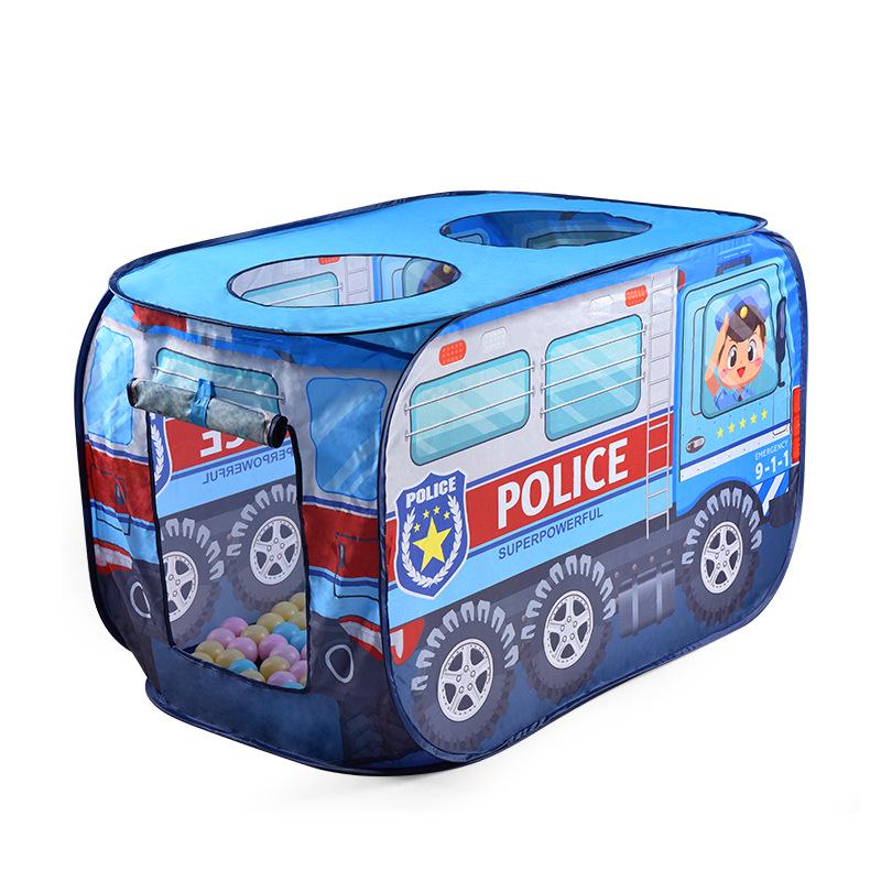 Детский складной бассейн с шариками и палатка - красочный игровой домик для мальчиков и девочек