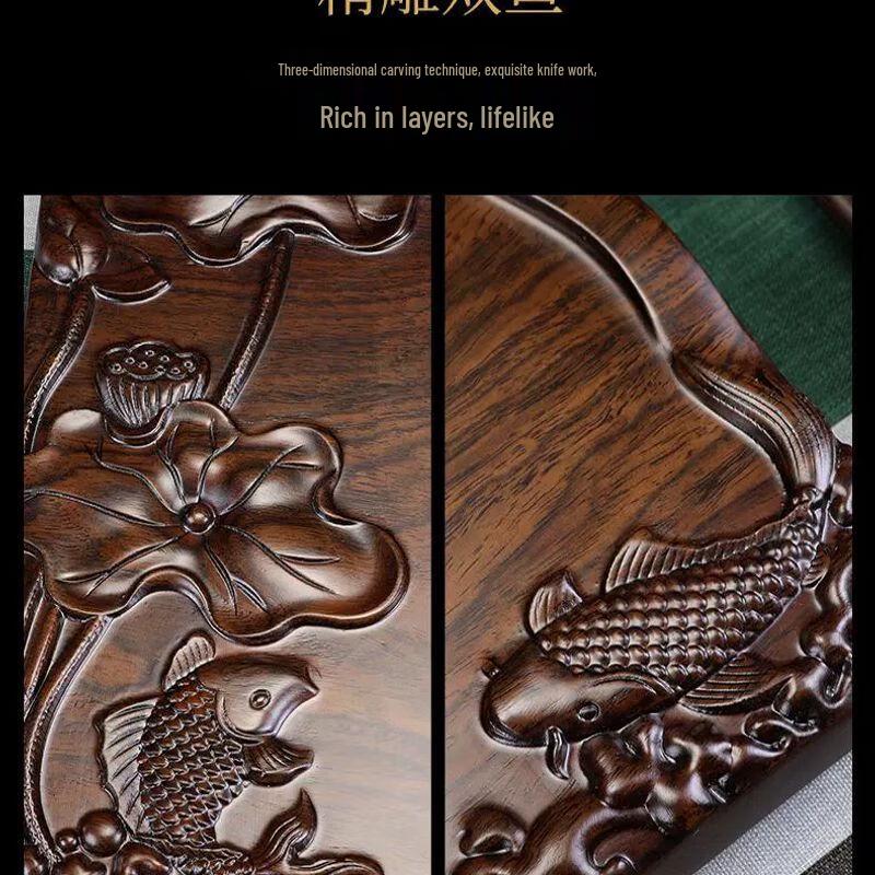 Solid Wood Kung Fu Tea Tray