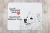 American Eskimo Dog, American Spitz – Mouse pad with print, personalized dog-themed mouse pad | Art-Dog