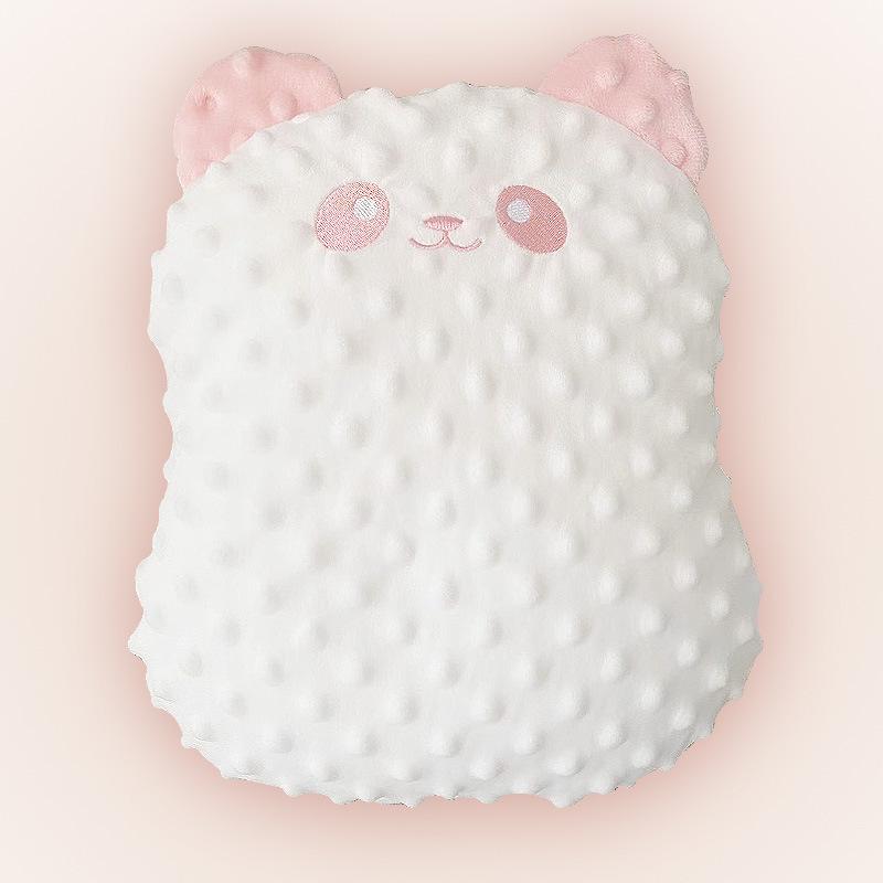 Двусторонняя успокаивающая подушка для сна младенца - Cartoon Crystal Velvet