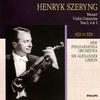 CD SZERYNG (ГЕНРИК), МОЦАРТ, ГИБСОН (S - Моцарт: Концерты для скрипки №№. 3, 4, UCCP3501 Япония Классика Б/У