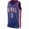 X NBA Kings Dri-Fit Fox 24-25 City Edition SW Pullover V-Neck Letter Number Basketball Jersey Unisex Jersey Blue FQ4358-497
