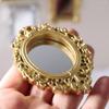 Baroque European Frame Elegant Mini Tiny Miniature Dollhouse Mirror Furniture Ornament