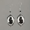 1 Pair, Simple and Elegant Cat-decorated Pendant, Women's Earrings Jewelry, Daily Party Gift