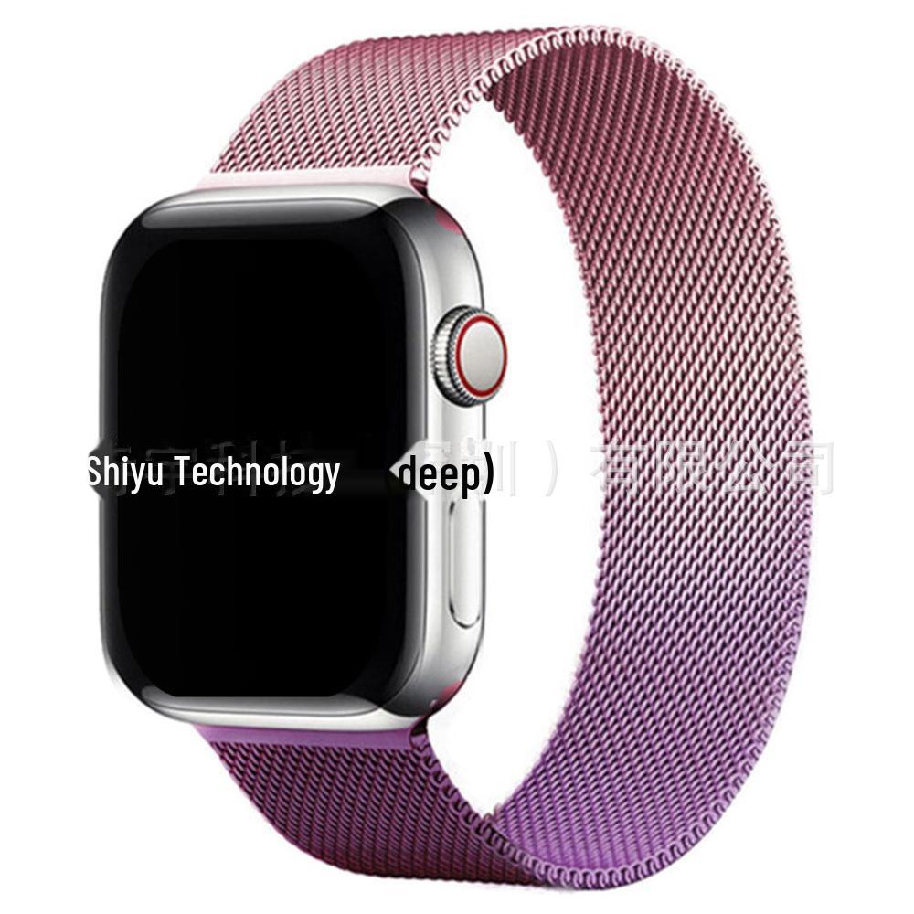 Совместимый металлический ремешок-петля для Apple Watch Series 5-9, SE