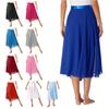 Ladies Professional Ballet Dance Wrap Skirt Chiffon Adult Asymmetrical Skirt Modern Dance Training Accessories