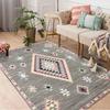 Crystal Velvet Bohemian Rug – Tribal  Moroccan Geometric Design, Luxury Persian Style Carpet for Living Room, Bedroom Decor