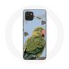Case - MANIACASE - Samsung Galaxy A03 - Green - Parakeets Birds - Soft Silicone