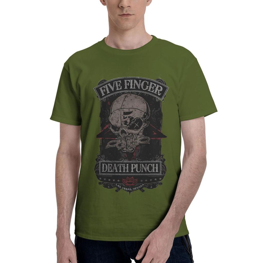 Skull Band 100 Cotton Casual Breathable Confortable Tshirt Mens Clothing Brands Men TShirt