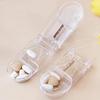 Portable Pill Cutter Splitter Divide Medicine Storage Cut Slicer Pill Box Pill Box Medicine Box Small Pill Case Pill Case