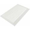 White Silicone Drainer, Large Size (58 X 35 Cm) / Unfolds Only When In Use