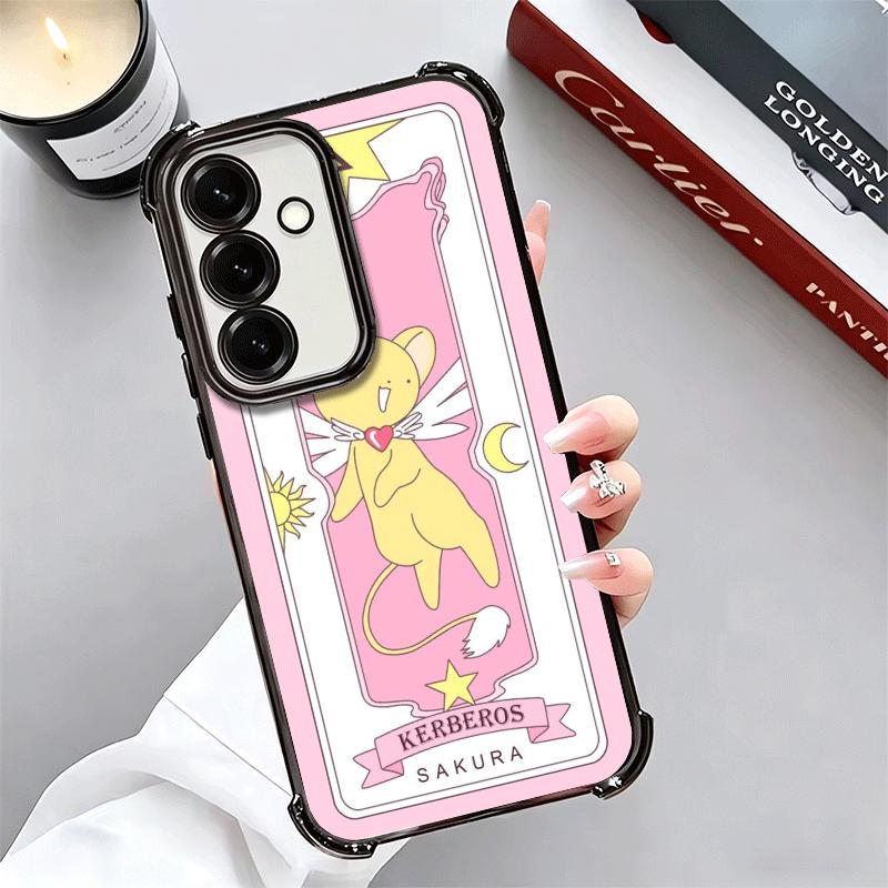 Чехол для телефона Cardcaptor Sakura Cute Girl с покрытием для Samsung A17 A07 A37 A57 A16 A56 A15 A55 A14 A54 A13 A53 A26 A36 A25 A35 A24 A