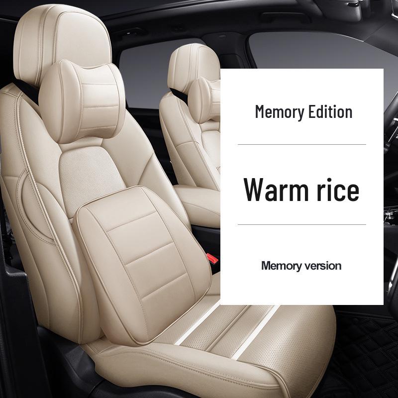 Кожаные чехлы на сиденья Mercedes-Benz C/E/GLC/A-Class – Полный охват, Всесезонная подушка