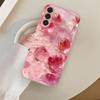 Стеклянный чехол для телефона с рисунком розовой вишни, подходящий для Samsung Galaxy S26 S25 S24 S23 S22 S20 FE/Ultra/Plus, противоударная задняя крышка
