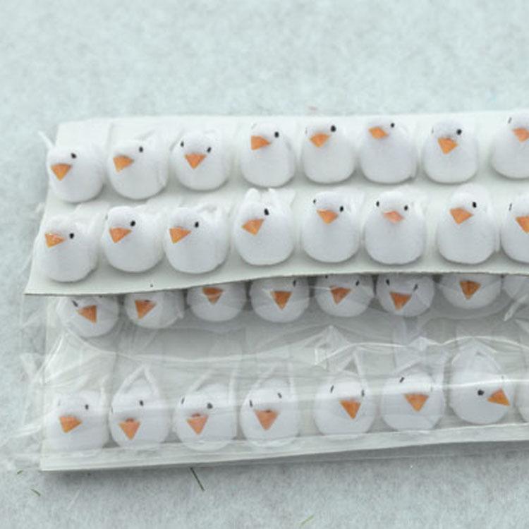 Creative Handmade DIY Foam Bird Ornaments - Mini Pigeon Decoration