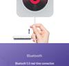 Настенный Bluetooth CD/DVD-плеер и MP3-динамик для изучения английского языка и воспроизведения музыки