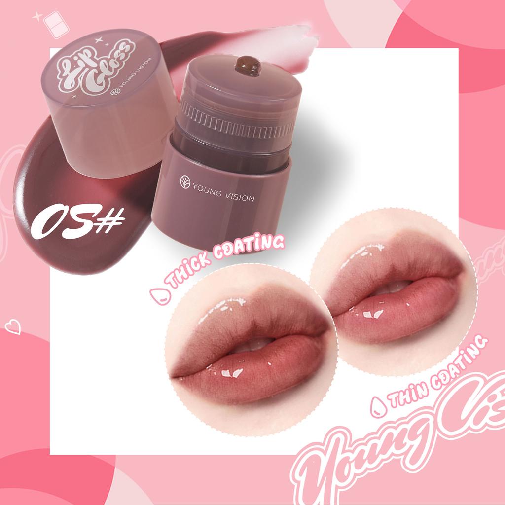 YOUNG VISION 1 шт. Twist Lip Gloss Moist Moist Color Lip Gloss Lip Oil