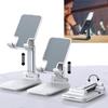 High Quality Metal Desktop Tablet Holder Table Cell Foldable Extend Support Desk Mobile Adjustable Phone Holder Stand