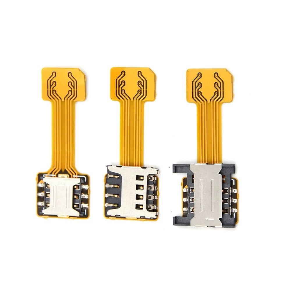 Extension for Redmi Huawei Extension Adapter SIM Extender Cards Adapters Extended Line Card Reader
