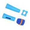 with Windscreen Anti Slip Ring Microphone Handle Sleeve Mic Protection Cover  for KTV Home Karaoke
