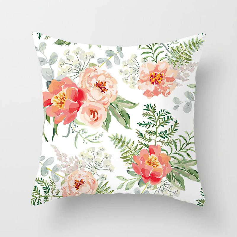 New Rose Flower Pillow Cover Home Sofa Pillow Cushion Cover Side Sleeping Chair Soft Premium Durable Quality Useful