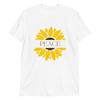 Peaceful Sunflower: A Radiant Symbol T-Shirt