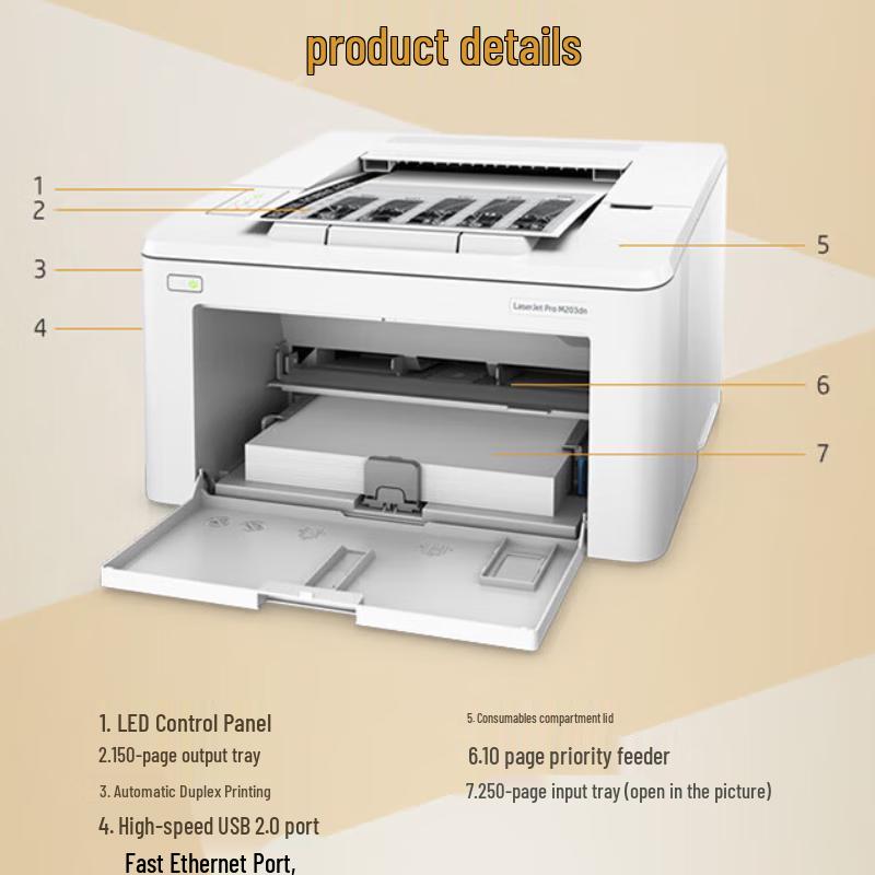 HP LaserJet A4 Printers & Multi-function Devices CN plug (adapter included)