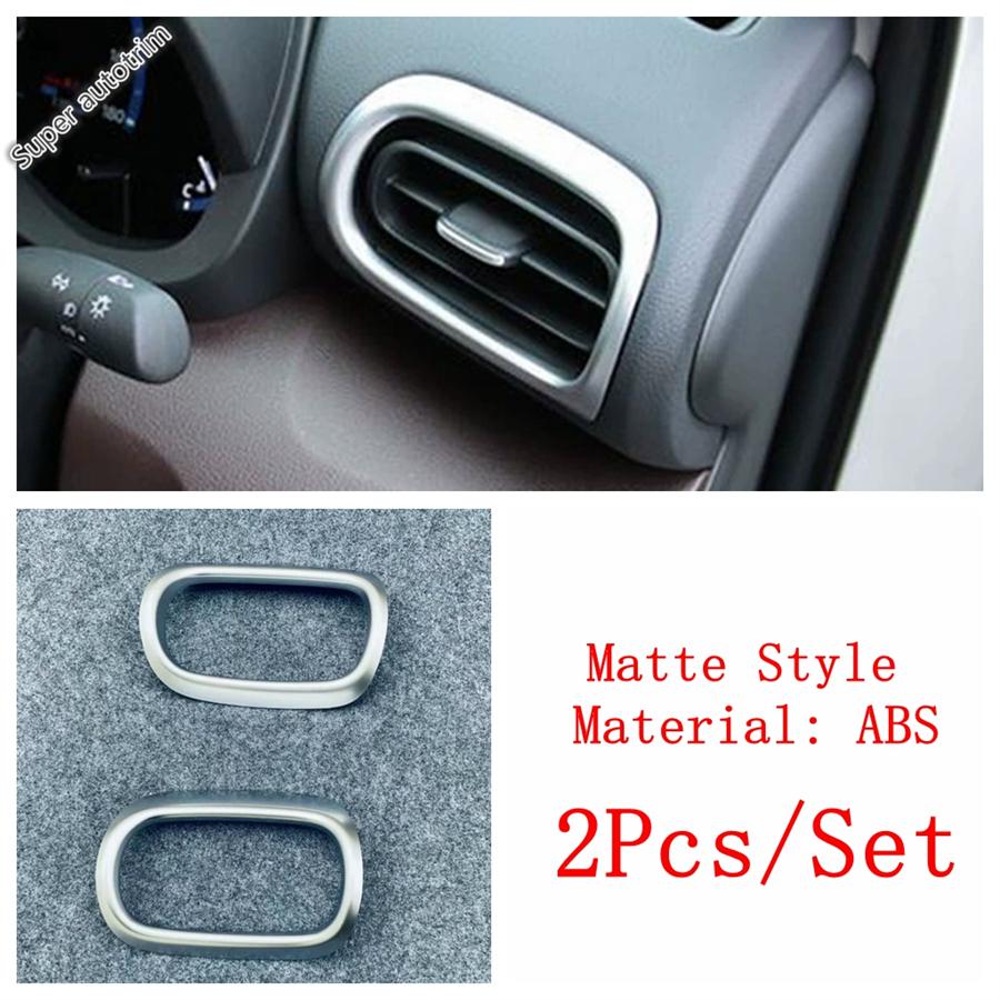 Side AC Air Conditioning Outlet Vent / Steering Wheel Frame Cover Trim For Toyota Yaris Cross - 2025 ABS Matte Accessories