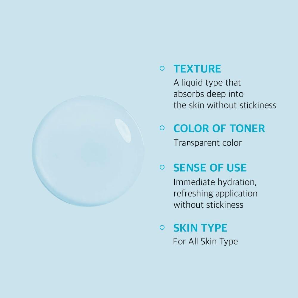 KLAVUU Marine Collagen Aqua Toner - Hydrating & Refreshing, 140ml