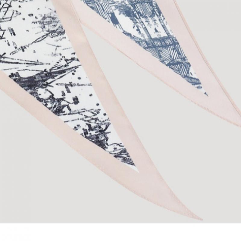 [She S miSS] иллюстрированный цветной шарф SSaSfo12020 Lp