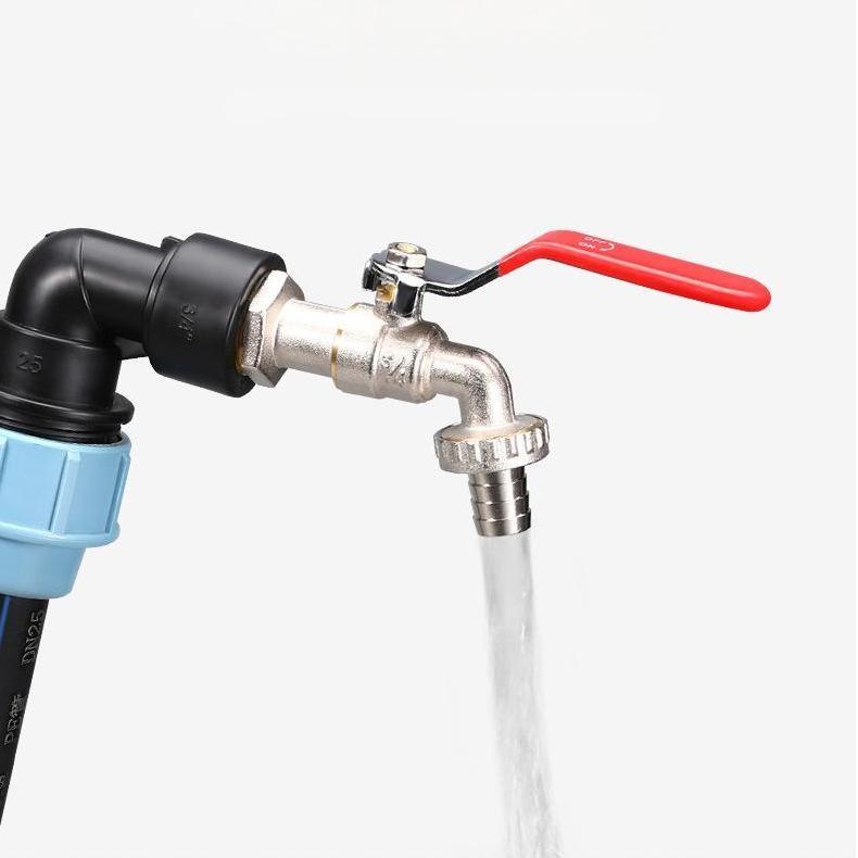 Adapter for Mauser swan neck faucet valve IBC thread S60 x 6 3/4