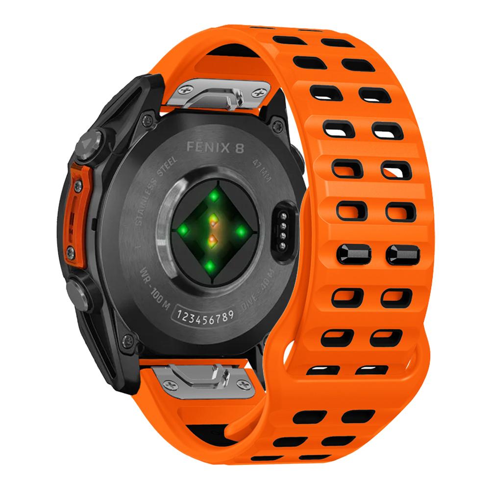 26 мм 22 мм ремешок QuickFit для Garmin Fenix 8 E 7 7X Epix Pro 6 6x 5 5X Plus/MARQ/D2 G1/965 955/Enduro 3 Силиконовый ремешок Браслет