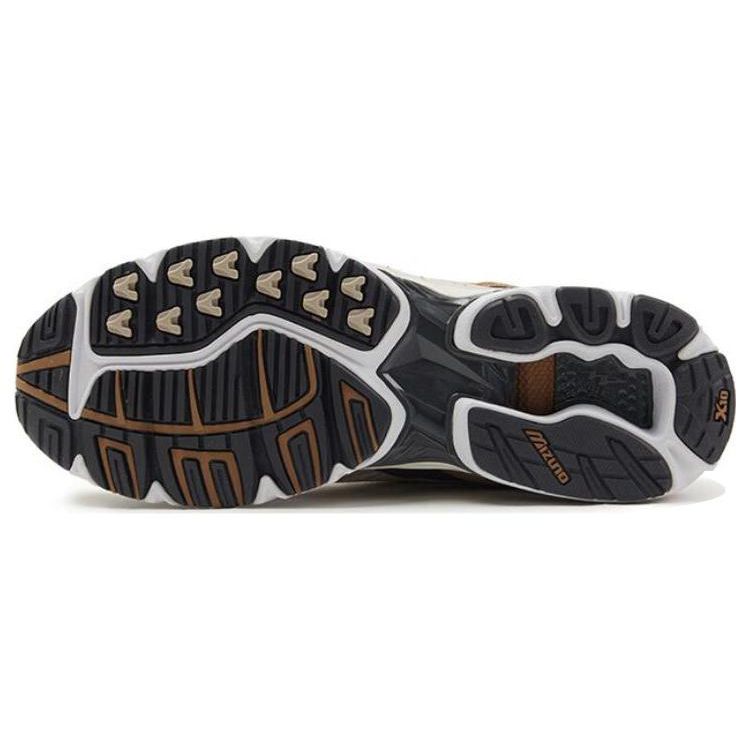 Mizuno Кроссовки унисекс Wave Rider 10 Silver Cloud Кремовые Белоснежные Тигровый Глаз D1GA222608