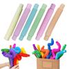 Развлекательные Сделай сам Поп-трубки Телескопические Меха Сенсорные Игрушки для Детей и Взрослых